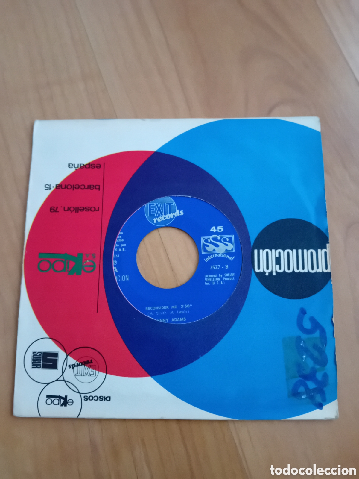 Discos de vinilo: JOHNNY ADAMS. RECONSIDER ME - Foto 1
