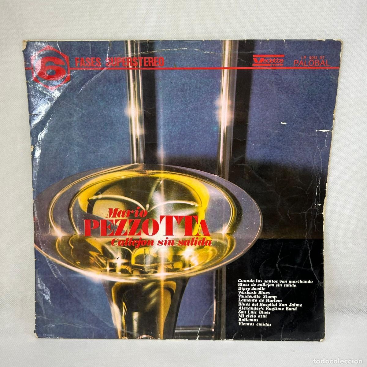 Discos de vinilo: LP - VINILO MARIO PEZZOTTA - CALLEJ&Oacute;N SIN SALIDA - ESPA&Ntilde;A - A&Ntilde;O 1969