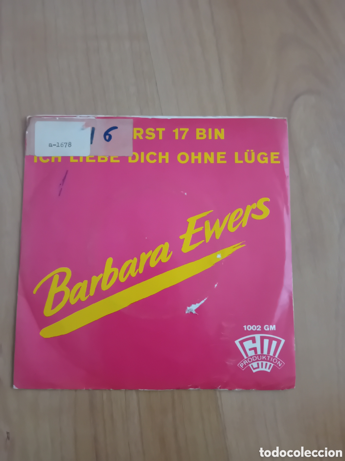 Discos de vinilo: BARBARA EWERS. WEIL ICH ERST... - Foto 2