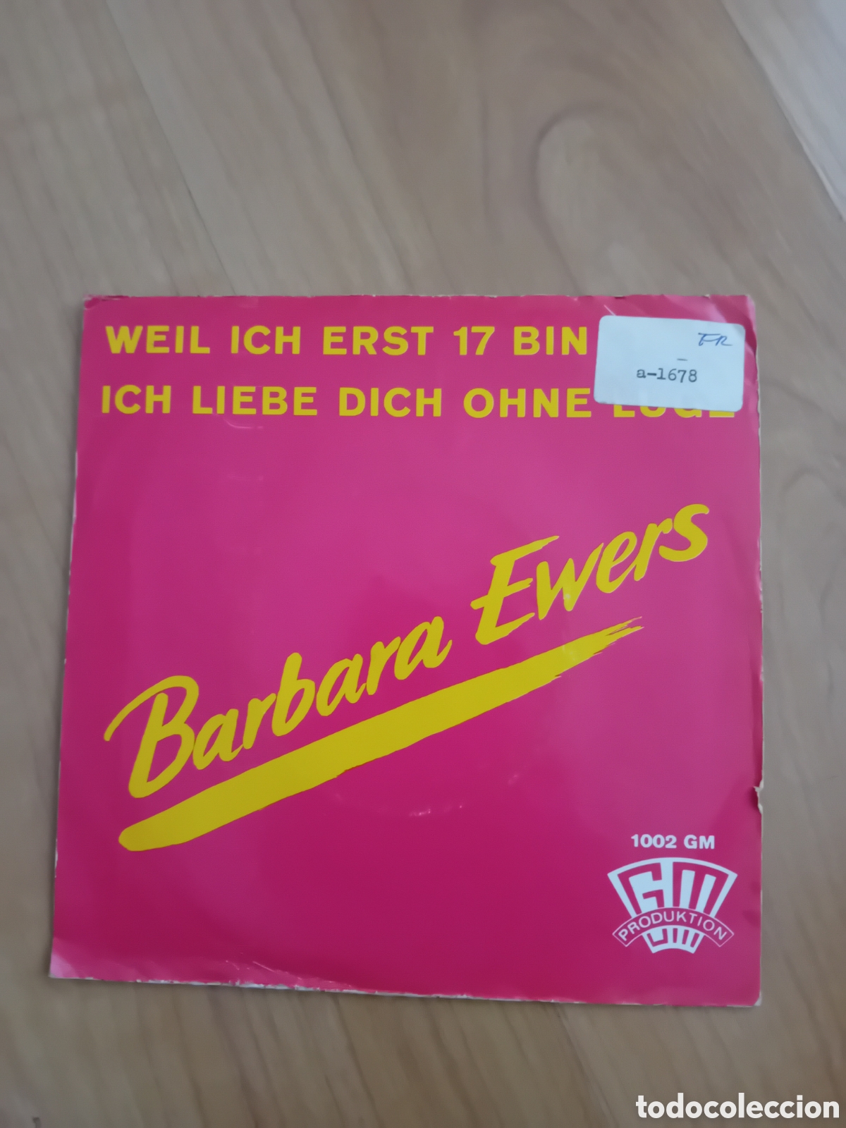 Discos de vinilo: BARBARA EWERS. WEIL ICH ERST... - Foto 1