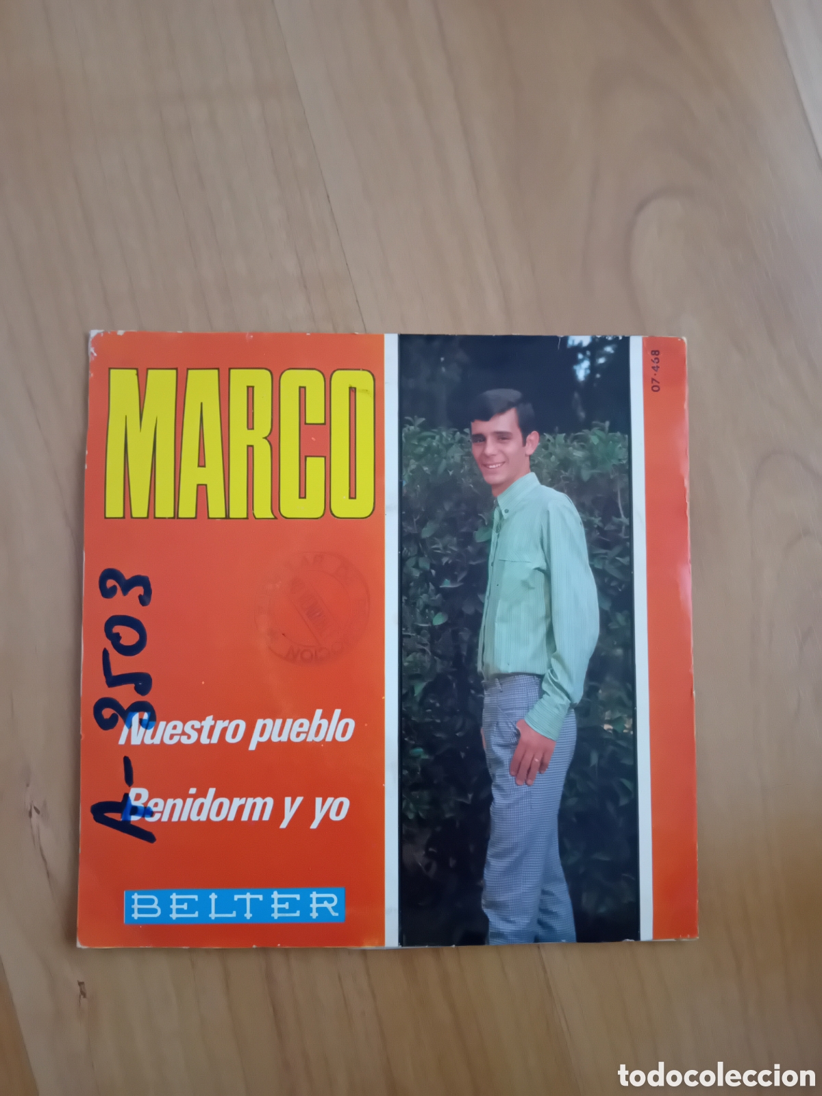 Discos de vinilo: MARCO. NUESTRO PUEBLO. BENIDORM Y YO - Foto 2