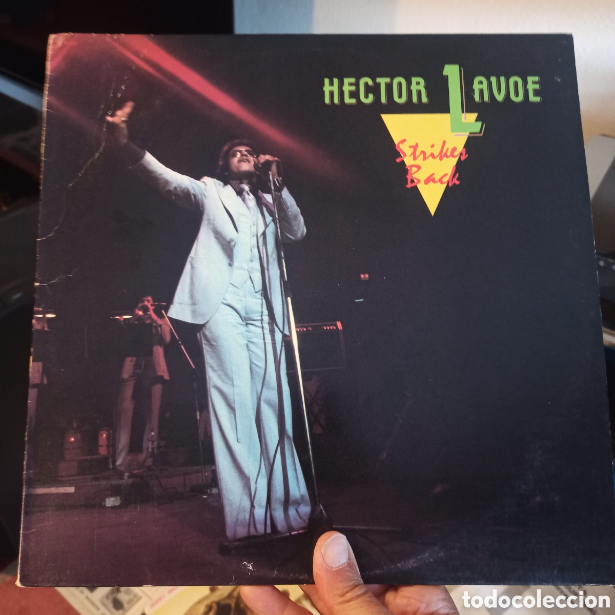 Discos de vinilo: Hector Lavoe &lrm;&ndash; Strikes Back (Sonido Inc, US, 1987)