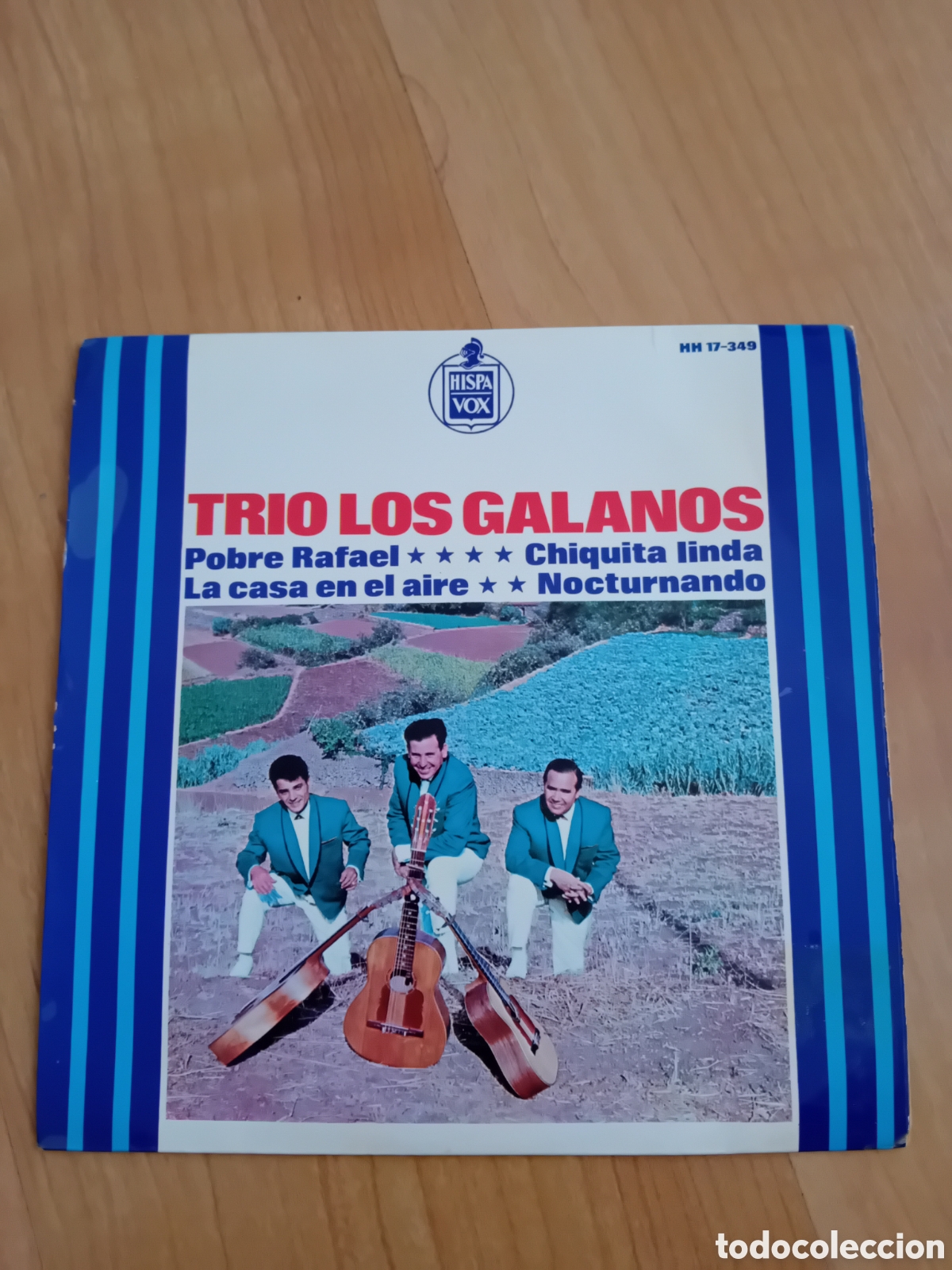 Vinyl-Schallplatten: TRIO LOS GALANOS. POBRE RAFAEL