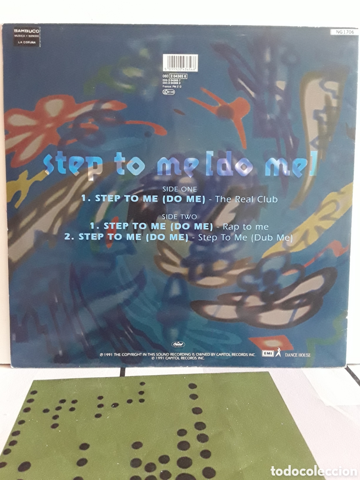 Discos de vinilo: Mantronix &lrm;&ndash; Step To Me (Do Me) - Foto 2