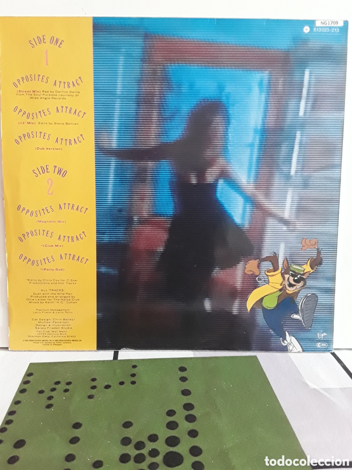 Discos de vinilo: Paula Abdul &lrm;&ndash; Opposites Attract - Foto 2