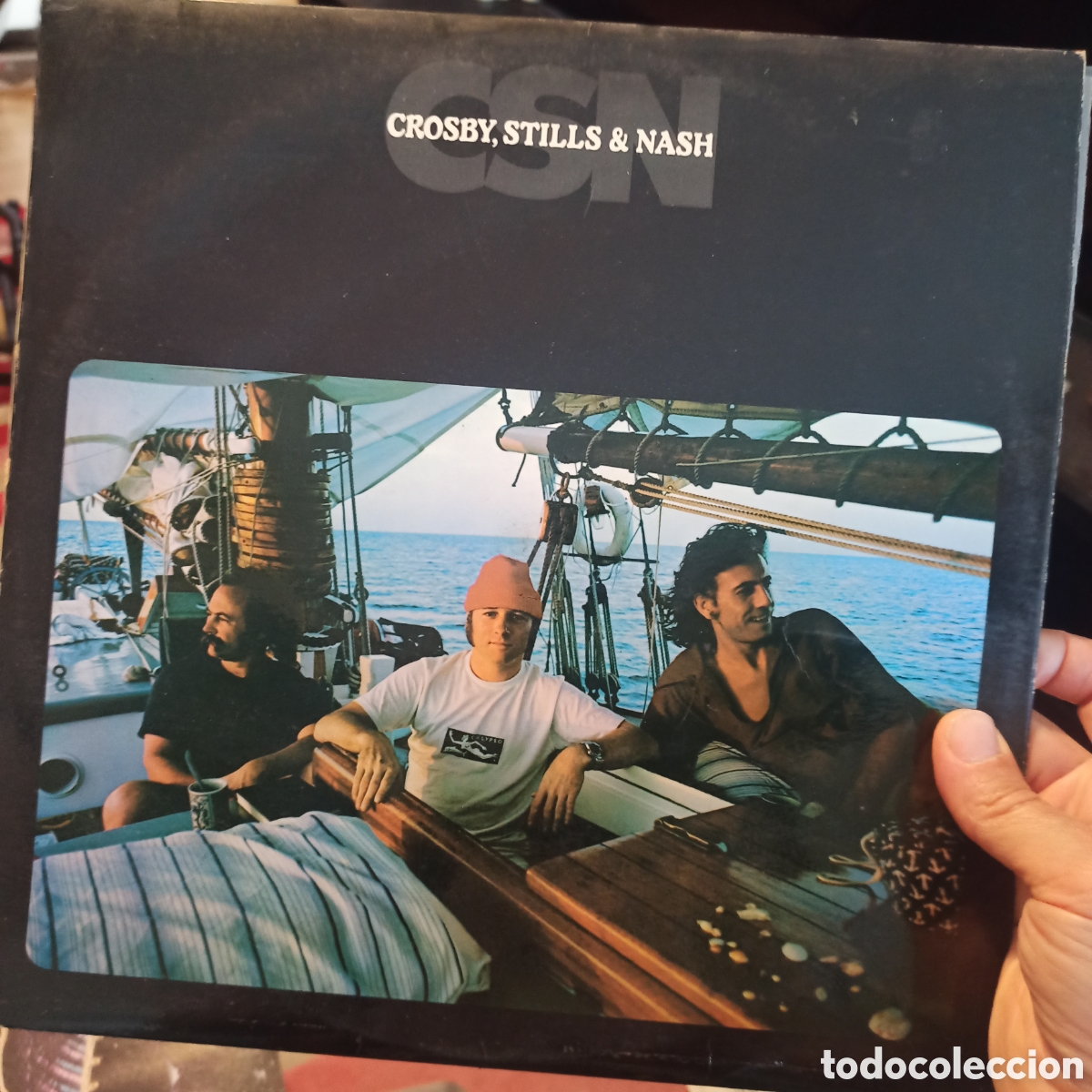 Discos de vinilo: Crosby, Stills & Nash &ndash; CSN (Atlantic, Spain, 1977) - Foto 1