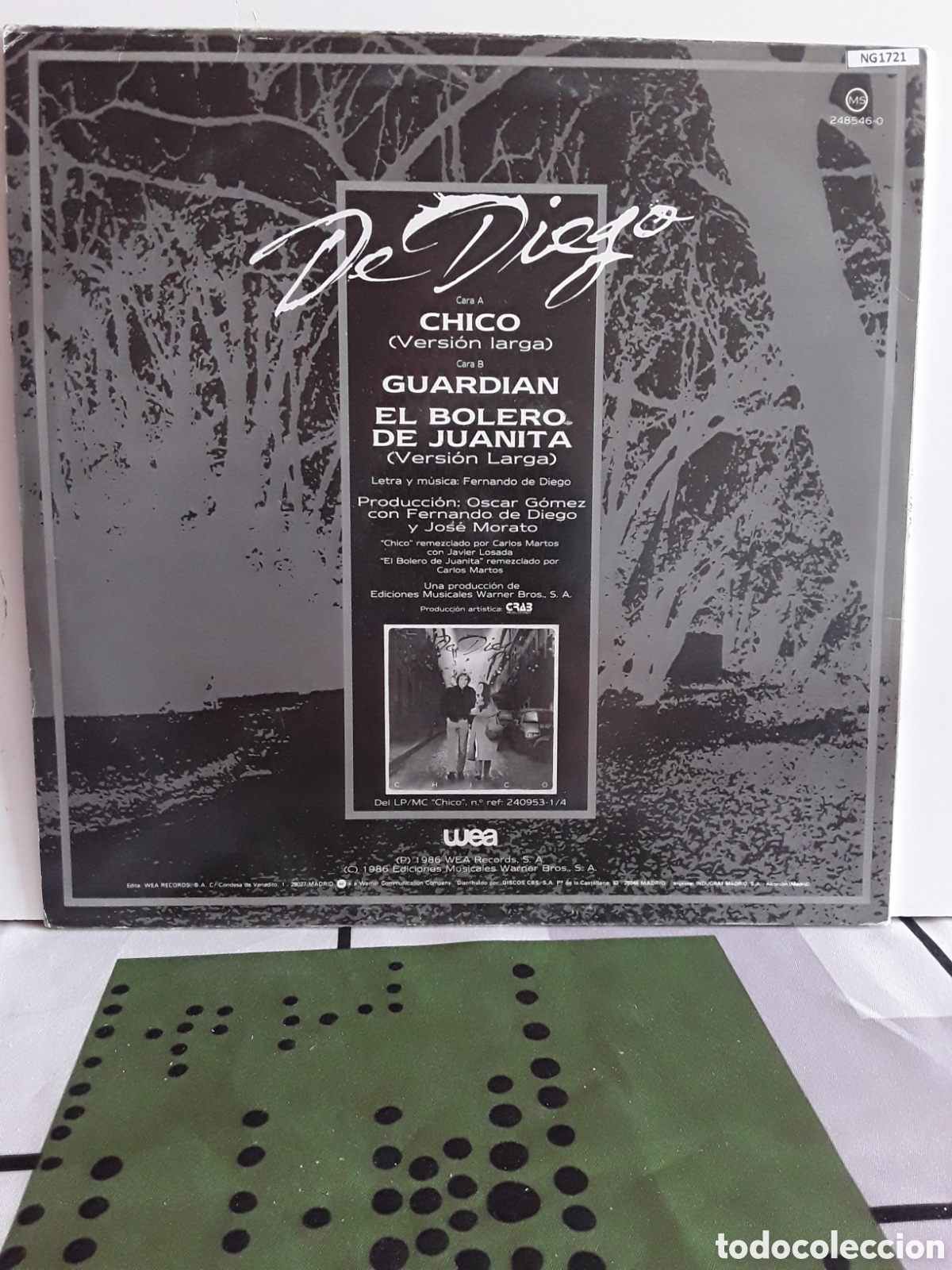 Discos de vinilo: Fernando De Diego &lrm;&ndash; Chico - Foto 2