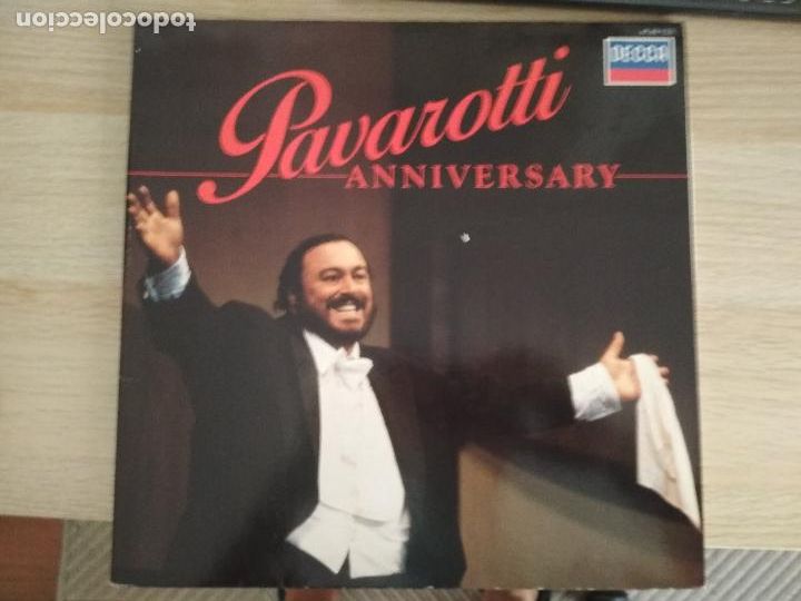 Discos de vinilo: PAVAROTTI, ANIVERSARY, decca,1986 - Foto 1