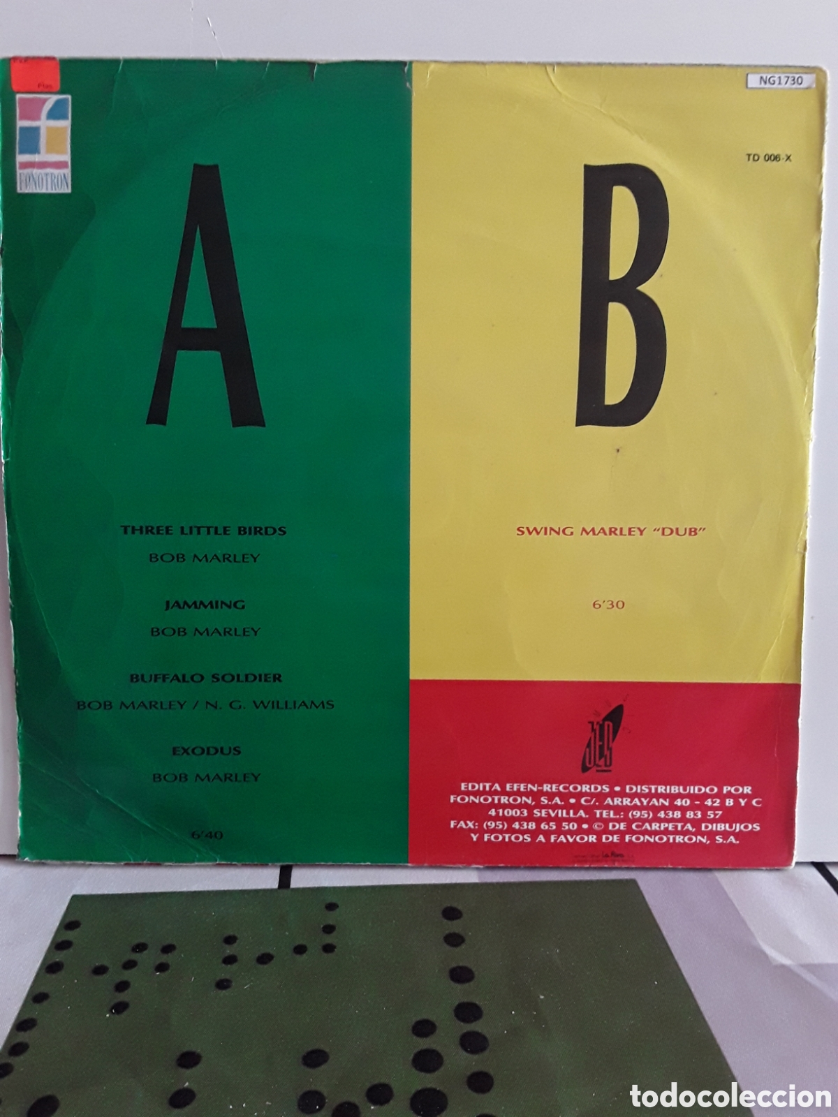 Discos de vinilo: Reggie Duck &lrm;&ndash; Swing Marley - Foto 2