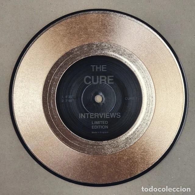Discos de vinilo: The Cure - 7&rdquo; - Interviews - Vinilo dorado - Foto 1