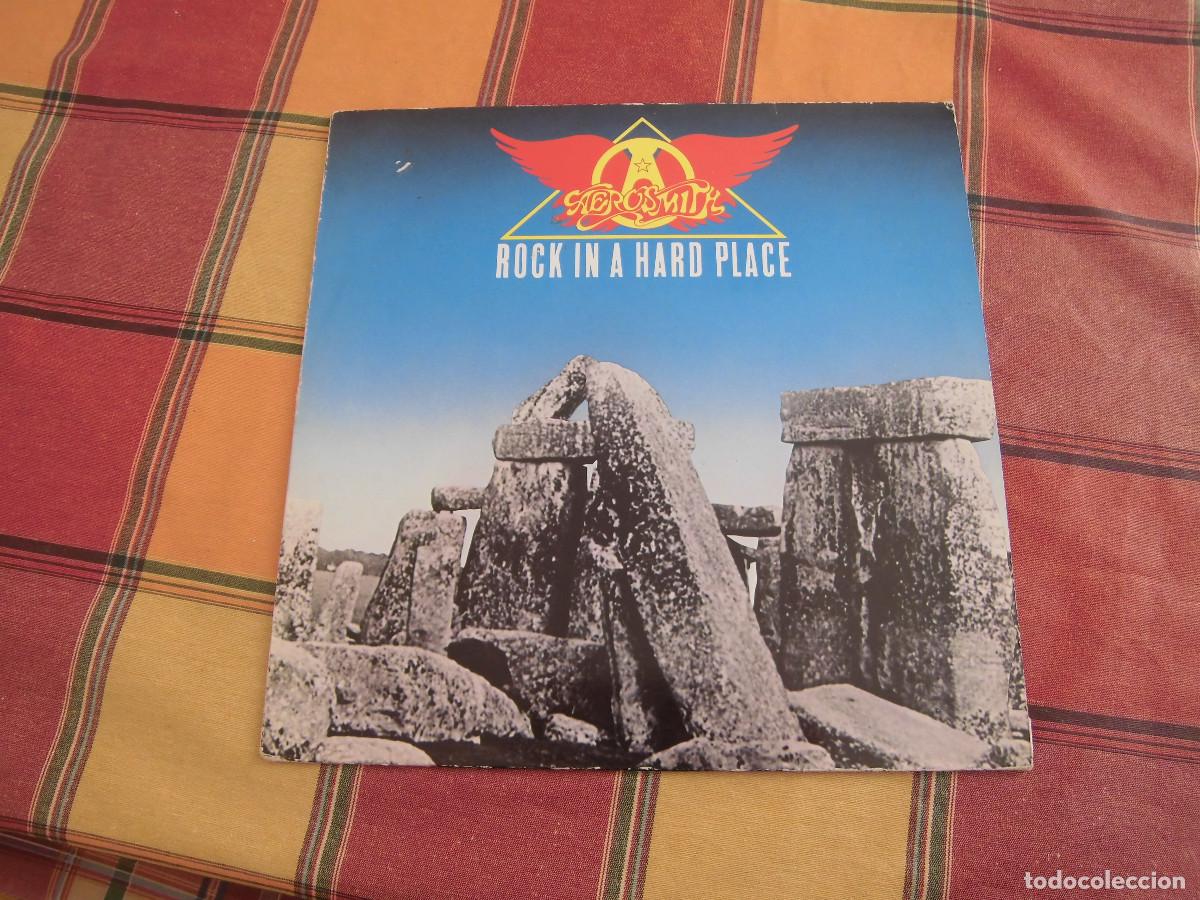 Discos de vinilo: Aerosmith- Rock in a hard place - Foto 1