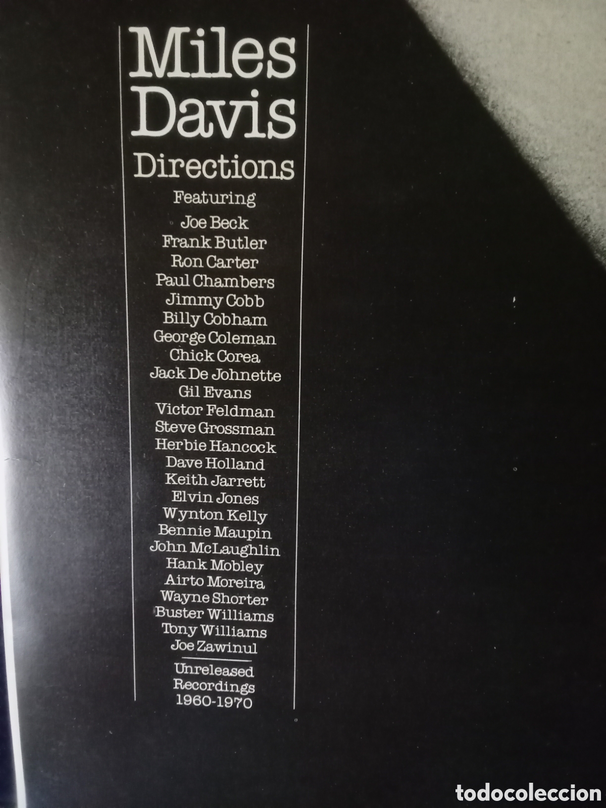 Discos de vinilo: MILES DAVIS &rdquo;DIRECTIONS &rdquo; Doble LP CBS 1981 - Foto 2