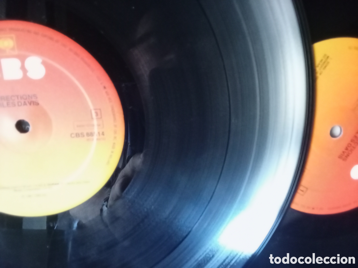 Discos de vinilo: MILES DAVIS &rdquo;DIRECTIONS &rdquo; Doble LP CBS 1981 - Foto 6