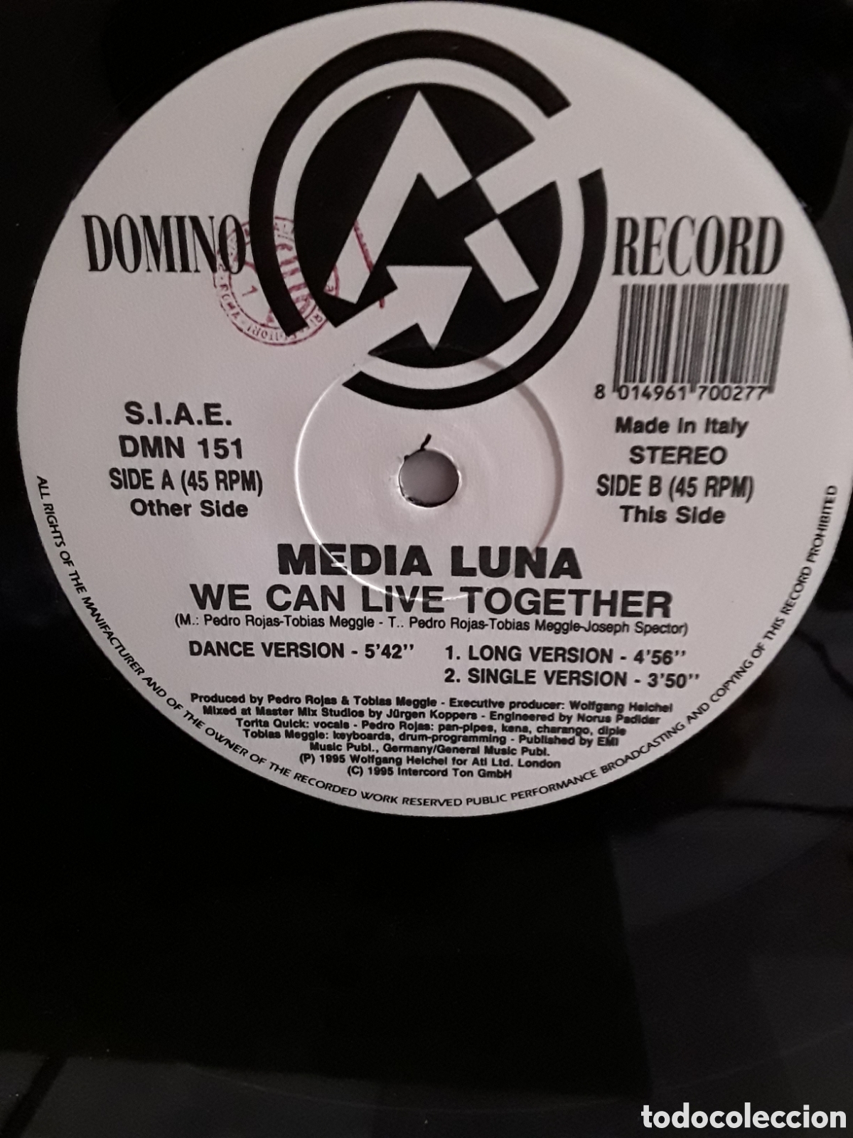 Discos de vinilo: Media Luna &lrm;&ndash; We Can Live Together - Foto 1