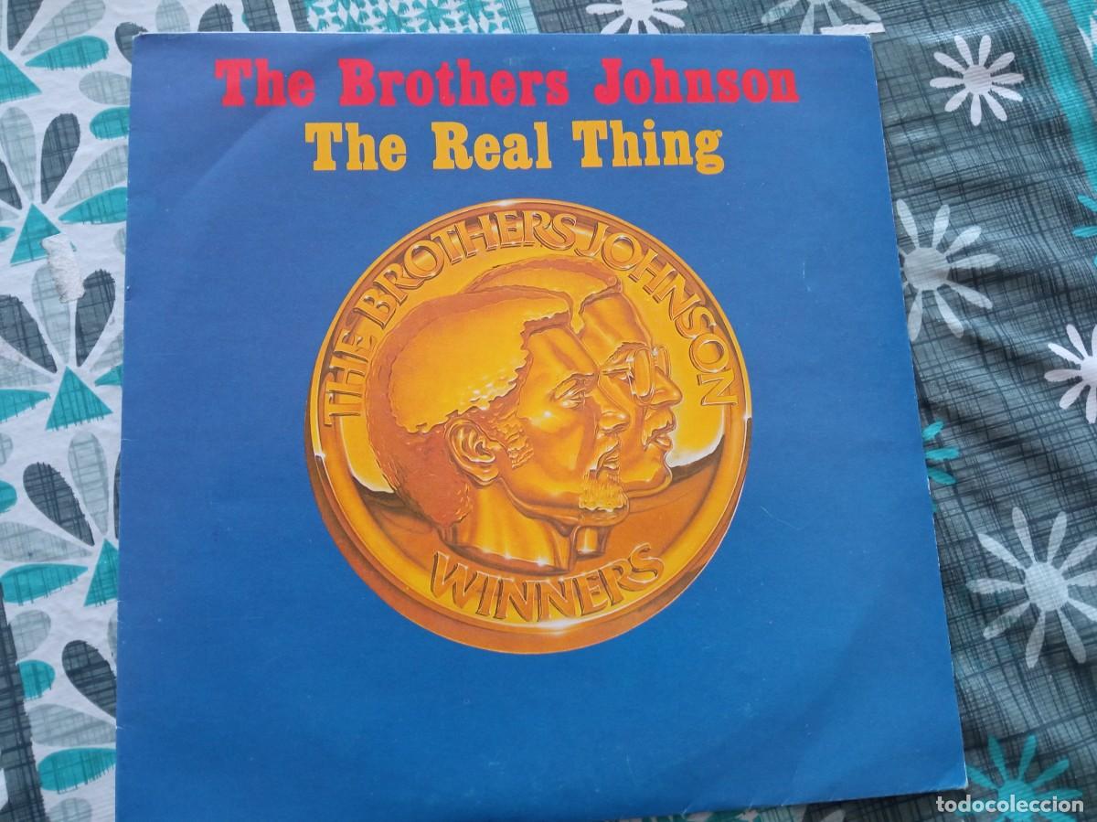 Discos de vinilo: THE BROTHERS JOHNSON THE REAL THING SINGLE - Foto 1