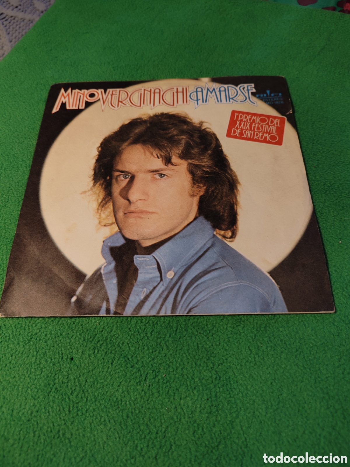 Discos de vinilo: Mino Vergnaghi - Amarse - Foto 1