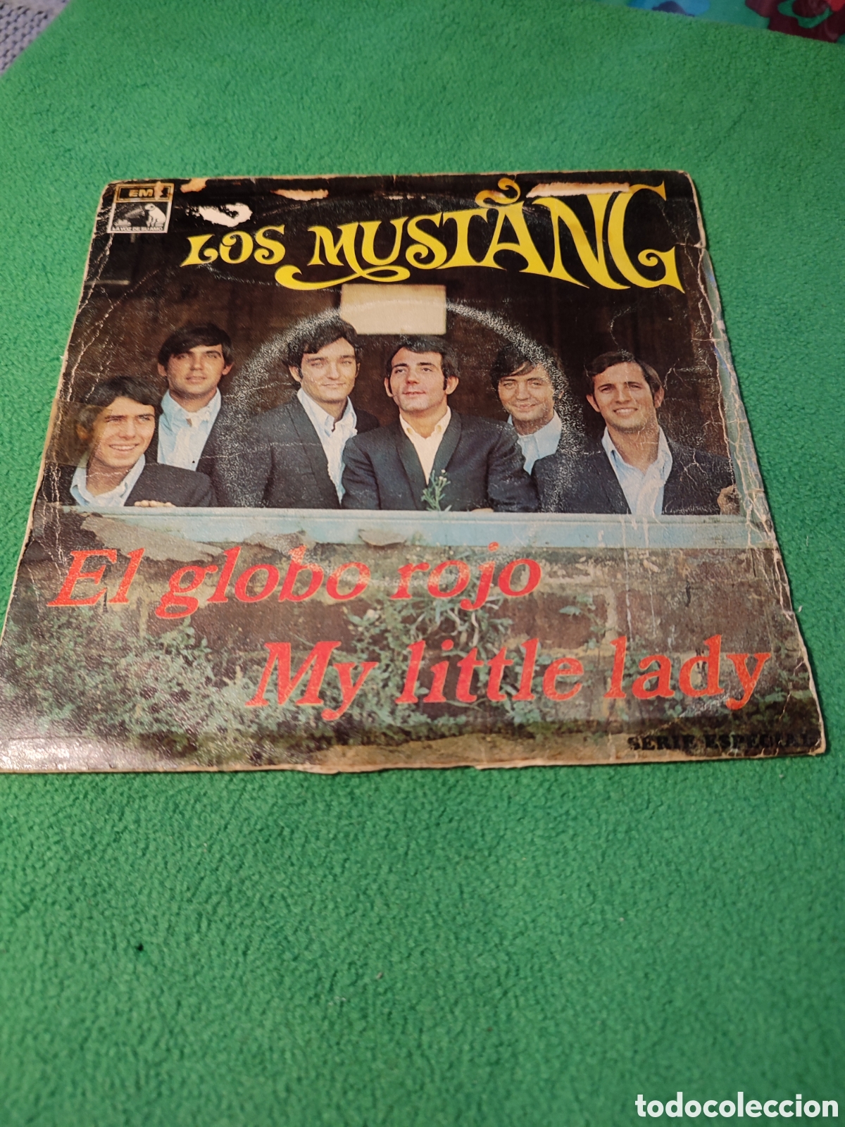 Discos de vinilo: Los Mustang - El globo rojo - Foto 1