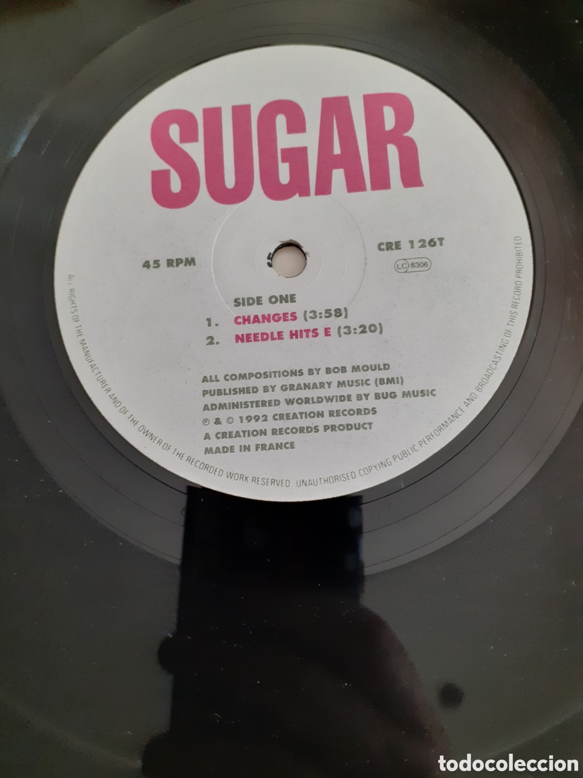 Discos de vinilo: Sugar, changes (Bob Mould, Husker Du..) - Foto 3