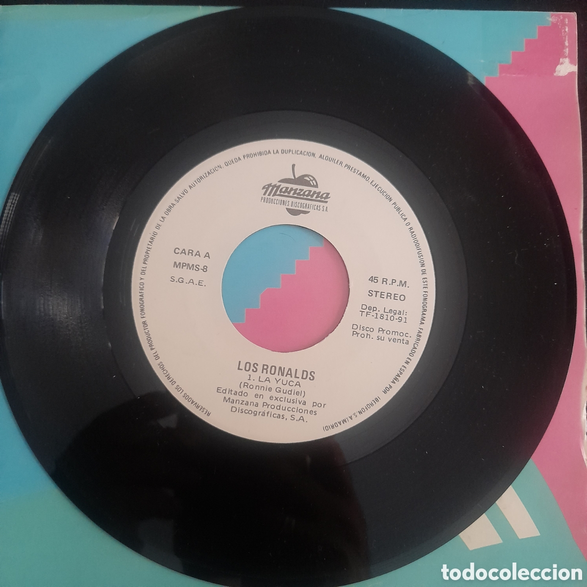 Discos de vinilo: Los Ronalds &ndash; La Yuca. Vinilo, 7&rdquo;, Promo - Foto 1