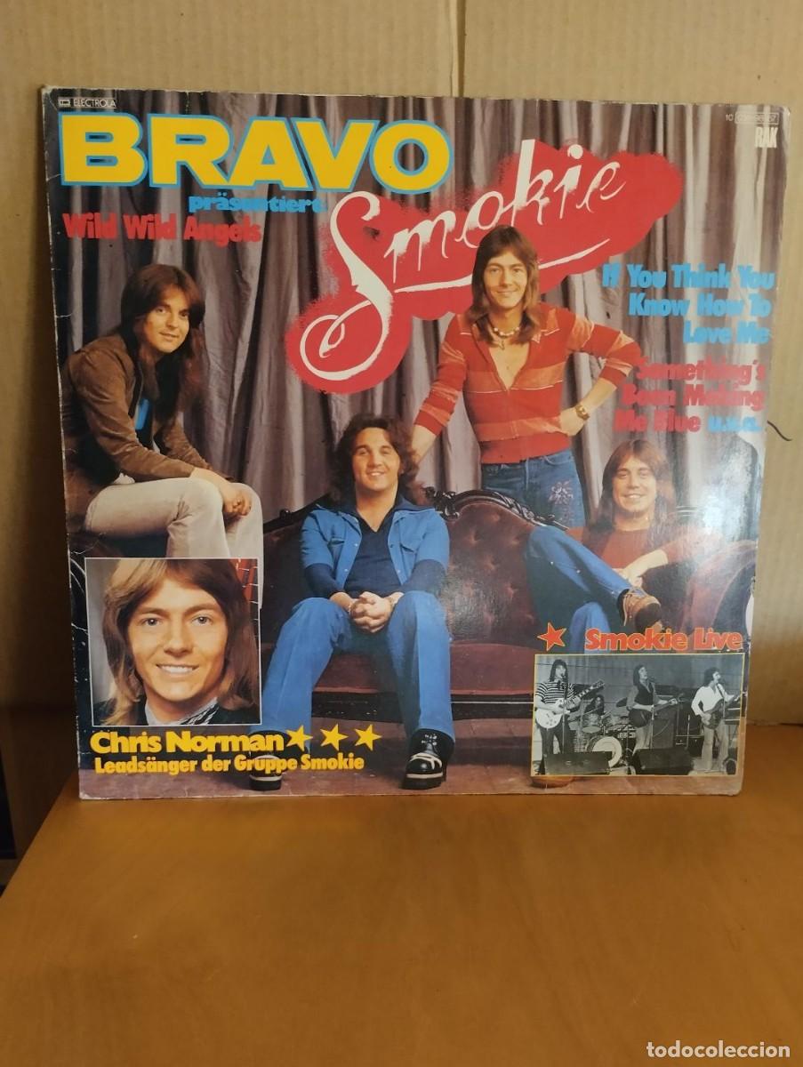 Discos de vinilo: SMOKIE ---- BRAVO PR&Auml;SENTIERT - Foto 1