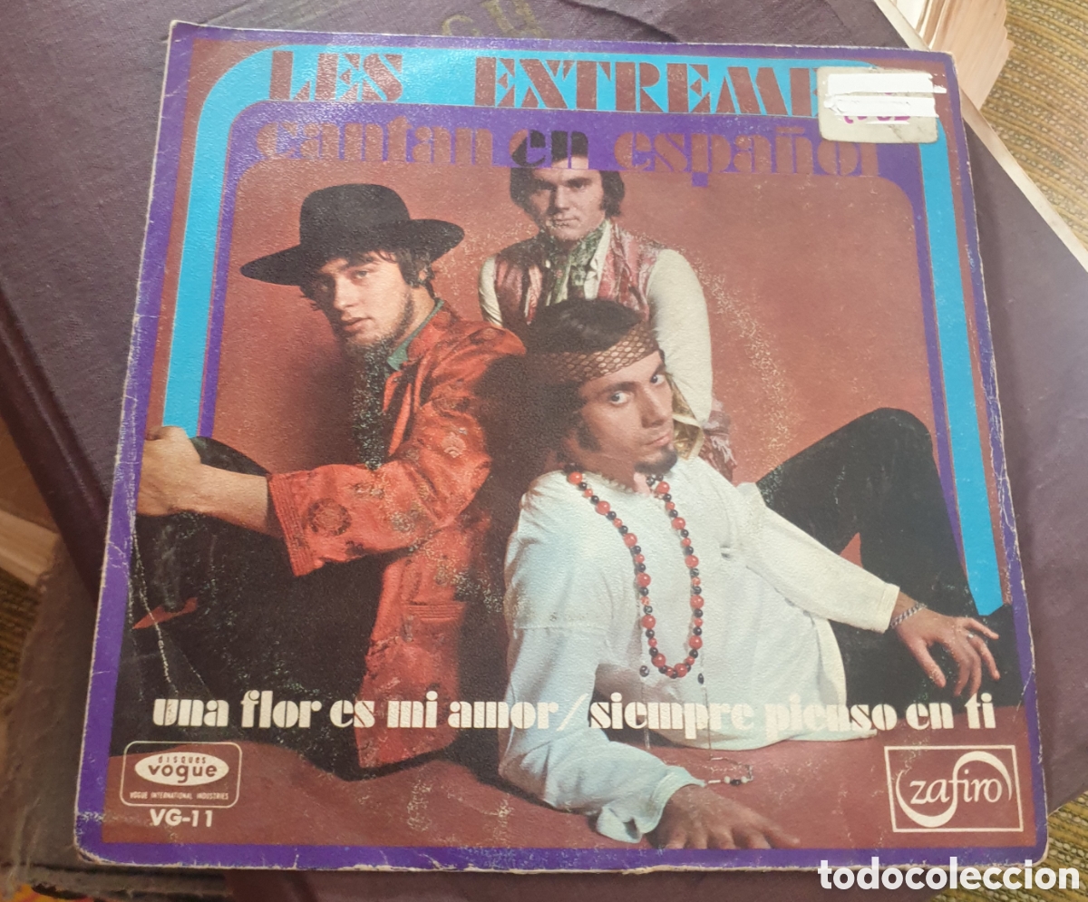 Discos de vinilo: Les Extremes - una flor es mi amor - Foto 1