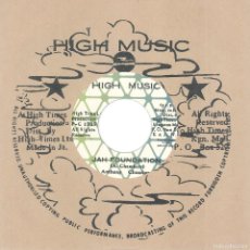 Discos de vinilo: ANTHONY CHAMBERS - JAH FOUNDATION - 7” [HIGH MUSIC / DUB STORE, 2016] ROOTS REGGAE DUB