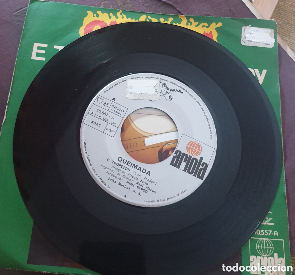 Discos de vinilo: Queimada - e tropezou - Foto 2
