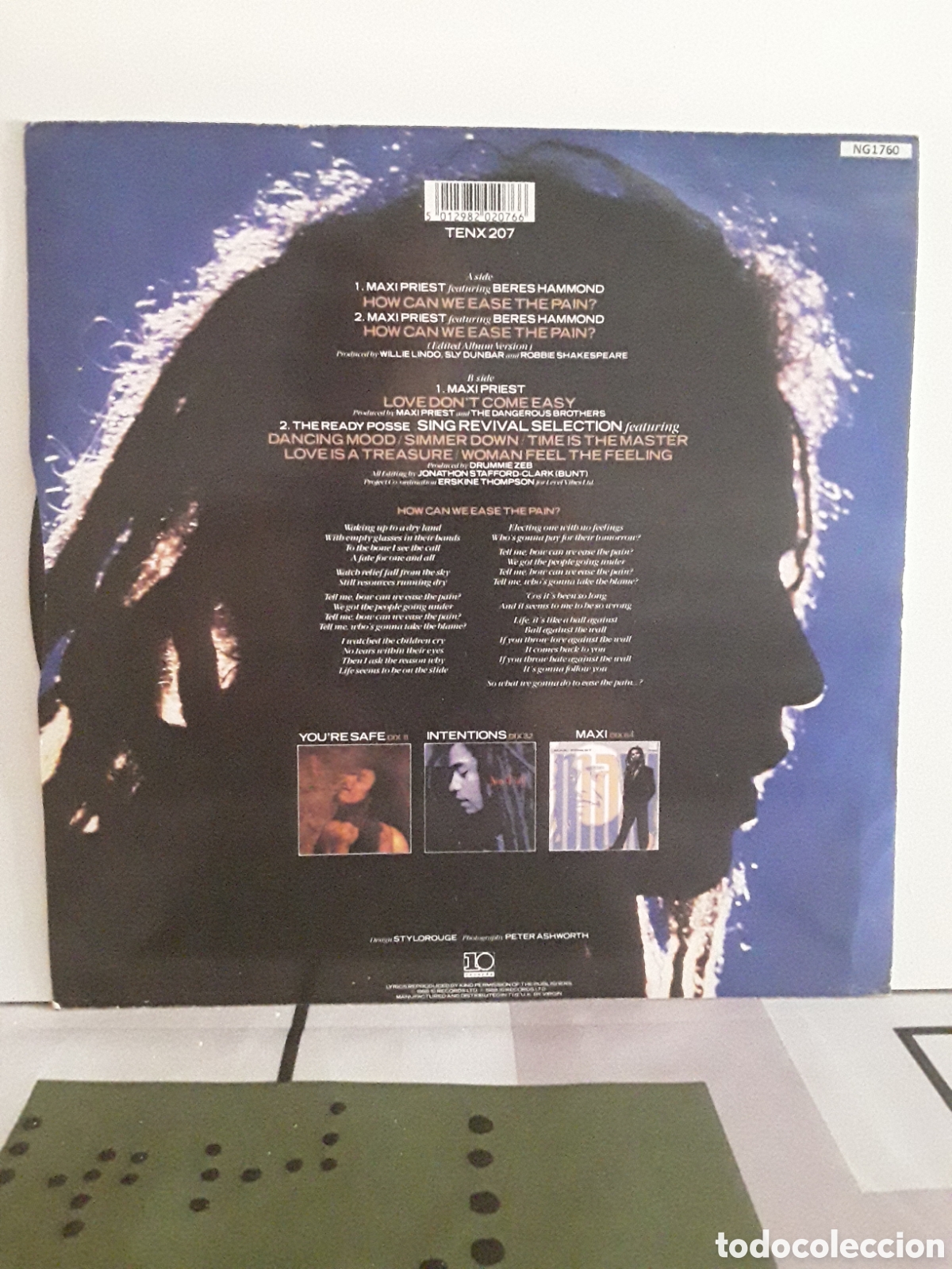 Discos de vinilo: Maxi Priest &lrm;&ndash; How Can We Ease The Pain? - Foto 2