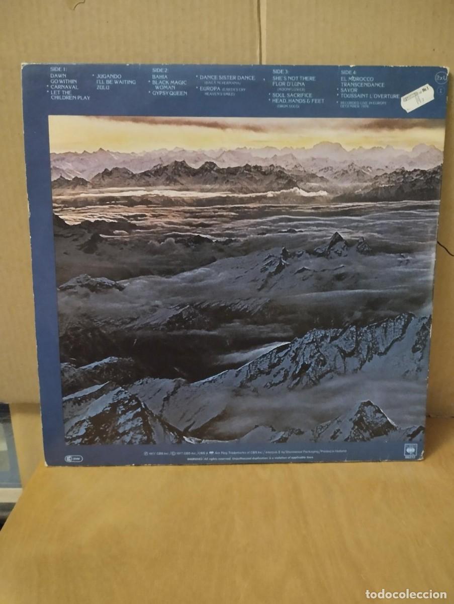 Discos de vinilo: SANTANA --- MOONFLOWER - Foto 2