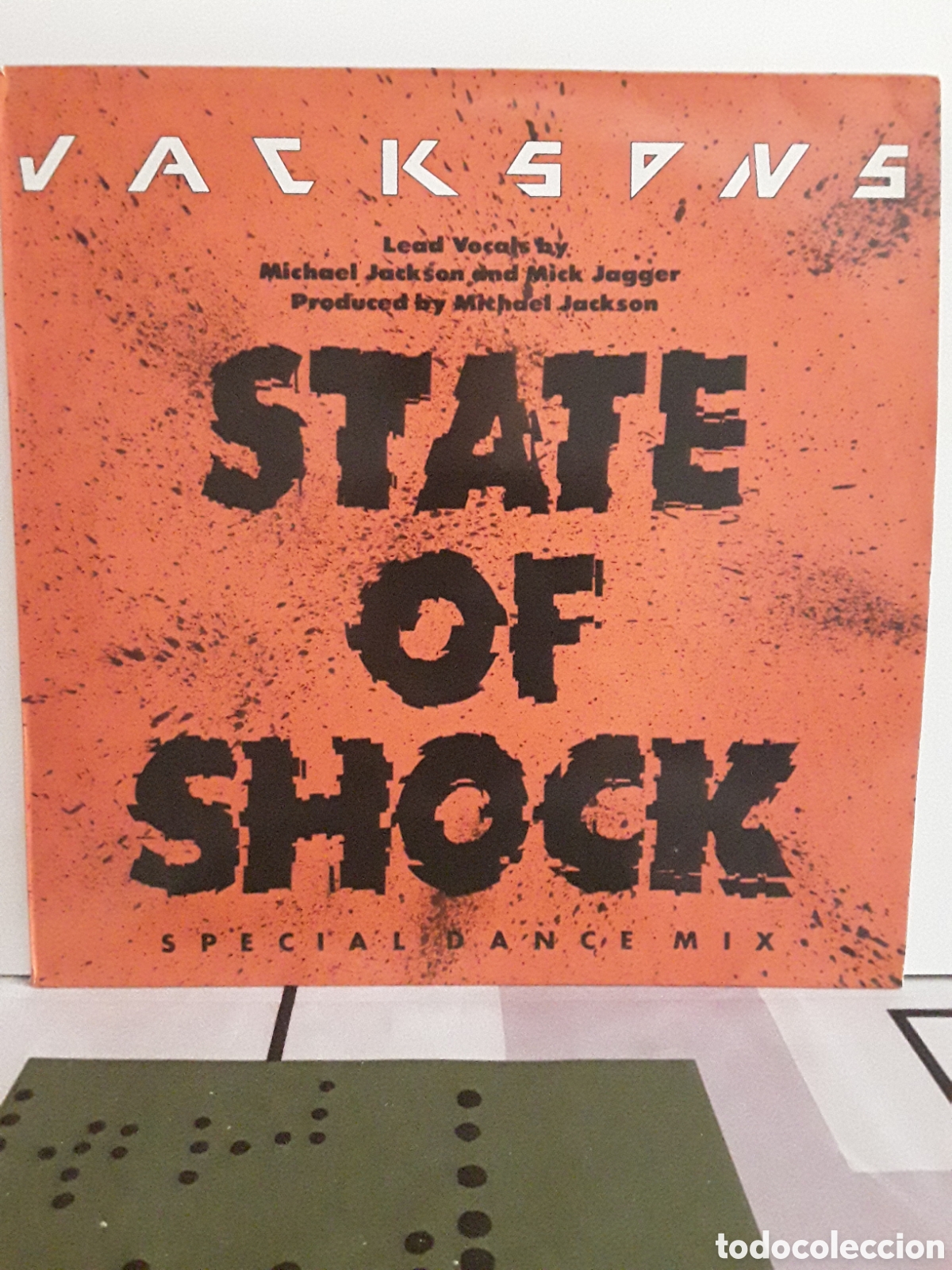 Discos de vinilo: Jacksons &lrm;&ndash; State Of Shock (Special Dance Mix) - Foto 1