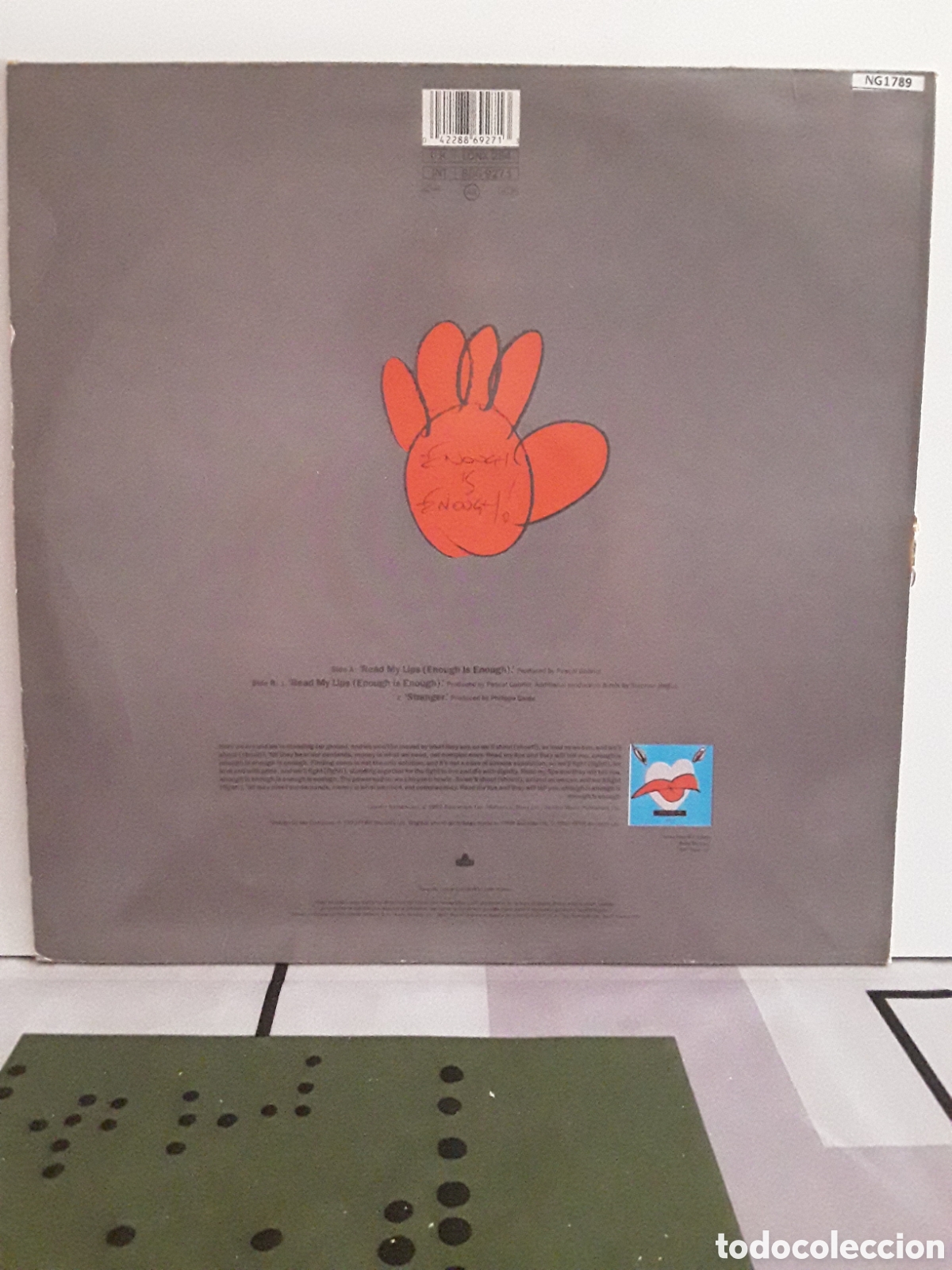 Discos de vinilo: Jimmy Somerville &lrm;&ndash; Read My Lips - Foto 2