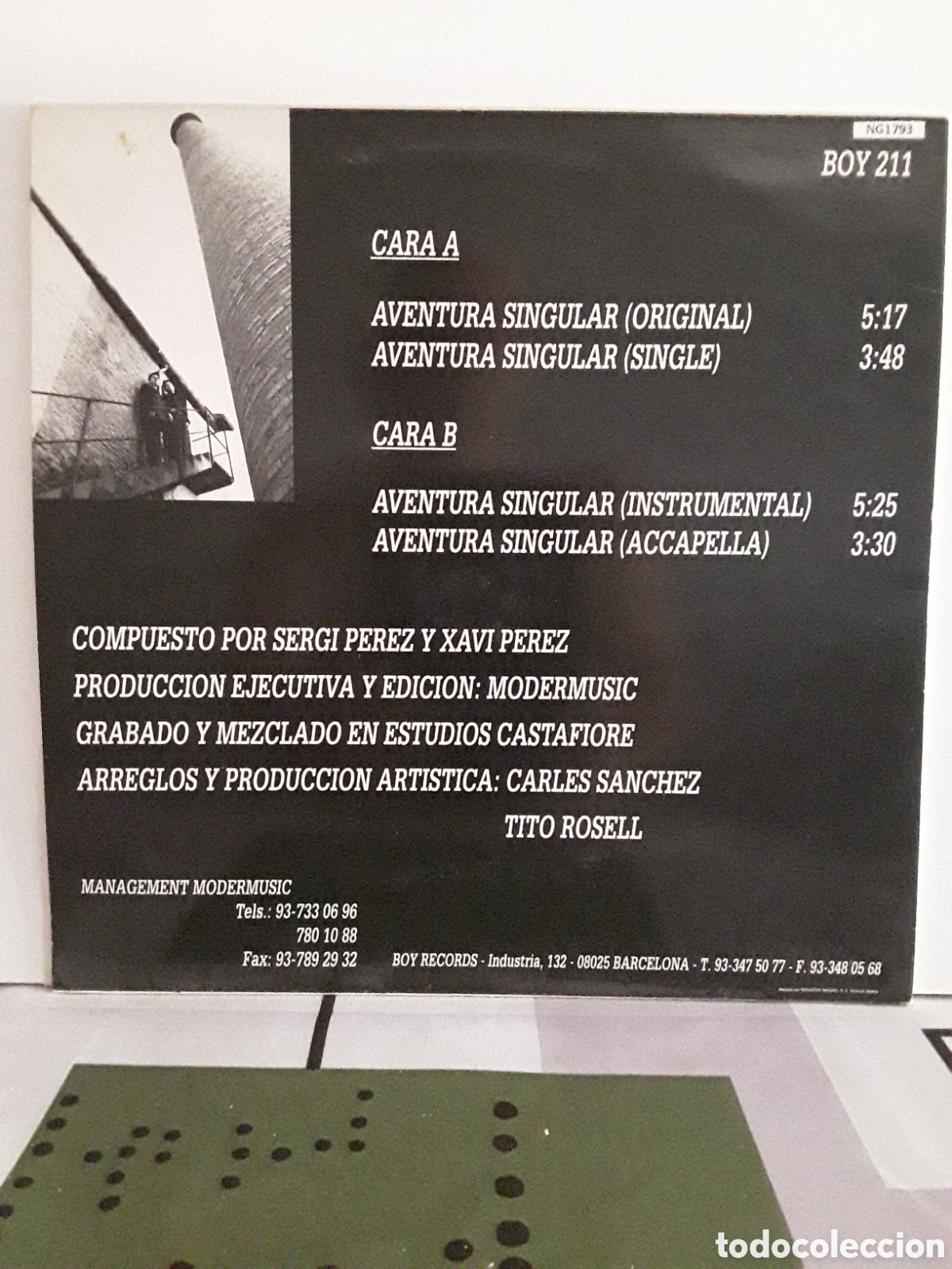 Discos de vinilo: Factory &lrm;&ndash; Aventura Singular - Foto 2