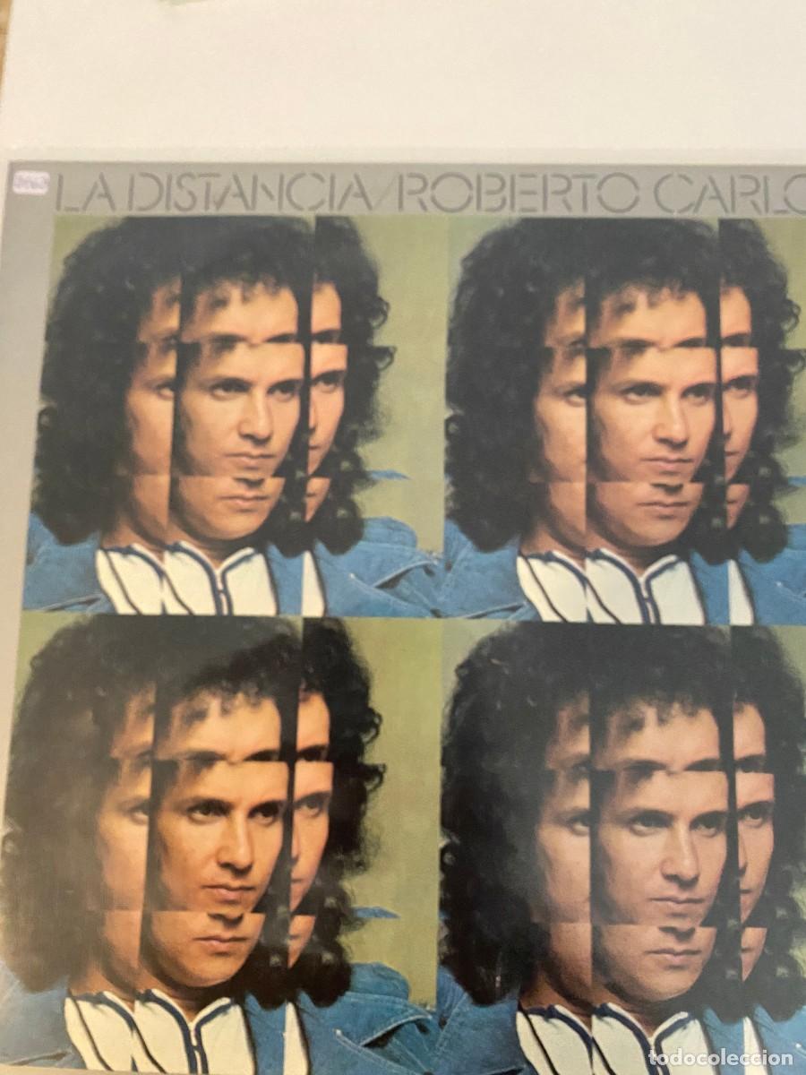 Discos de vinilo: LP ROBERTO CARLOS LA DISTANCIA - Foto 1