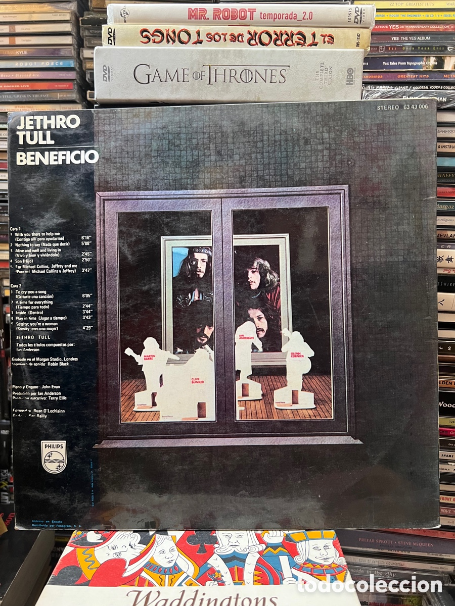 Discos de vinilo: Jethro Tull Beneficio - Foto 2