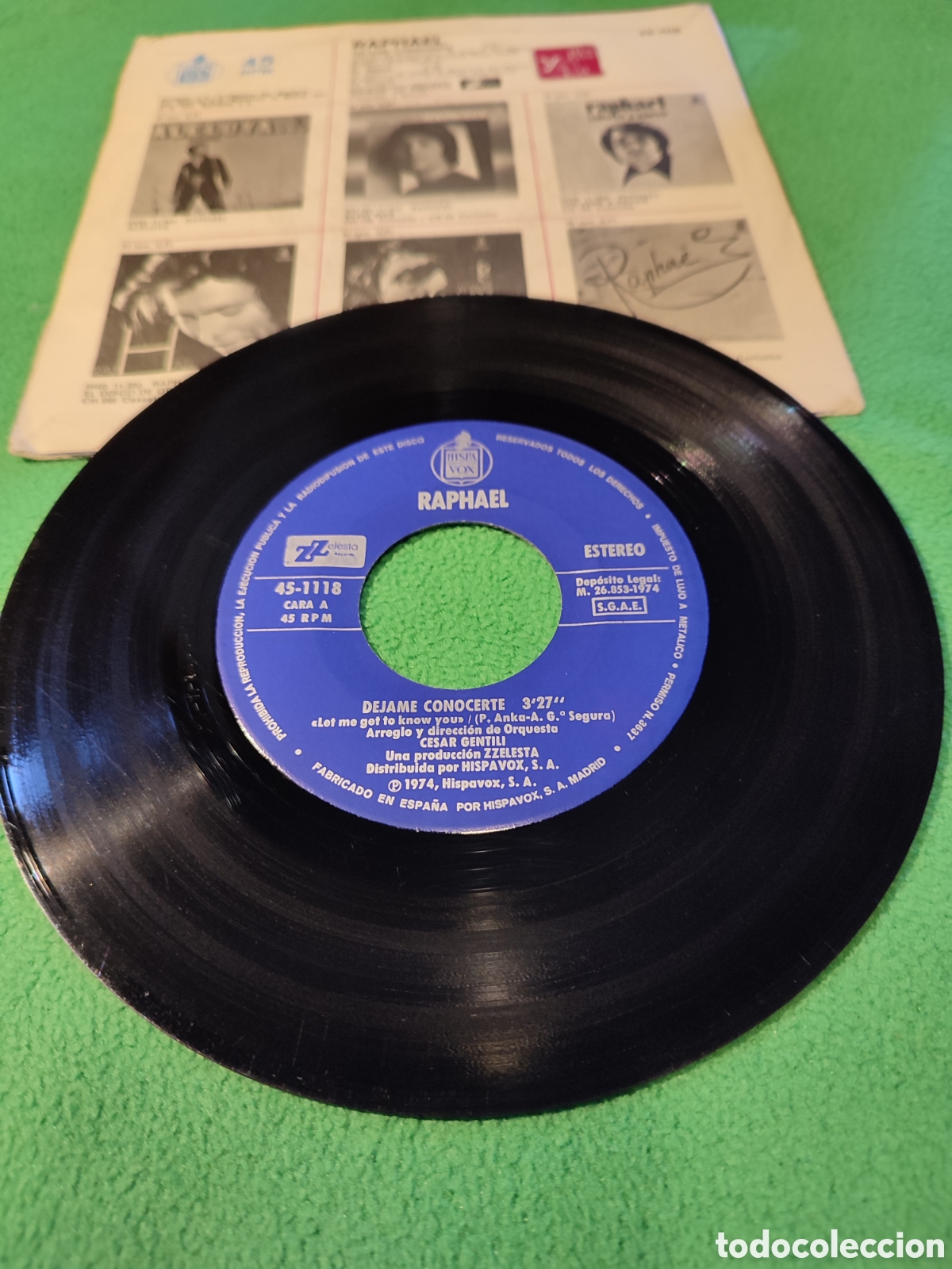 Discos de vinilo: Raphael - D&eacute;jame conorcete - Foto 2