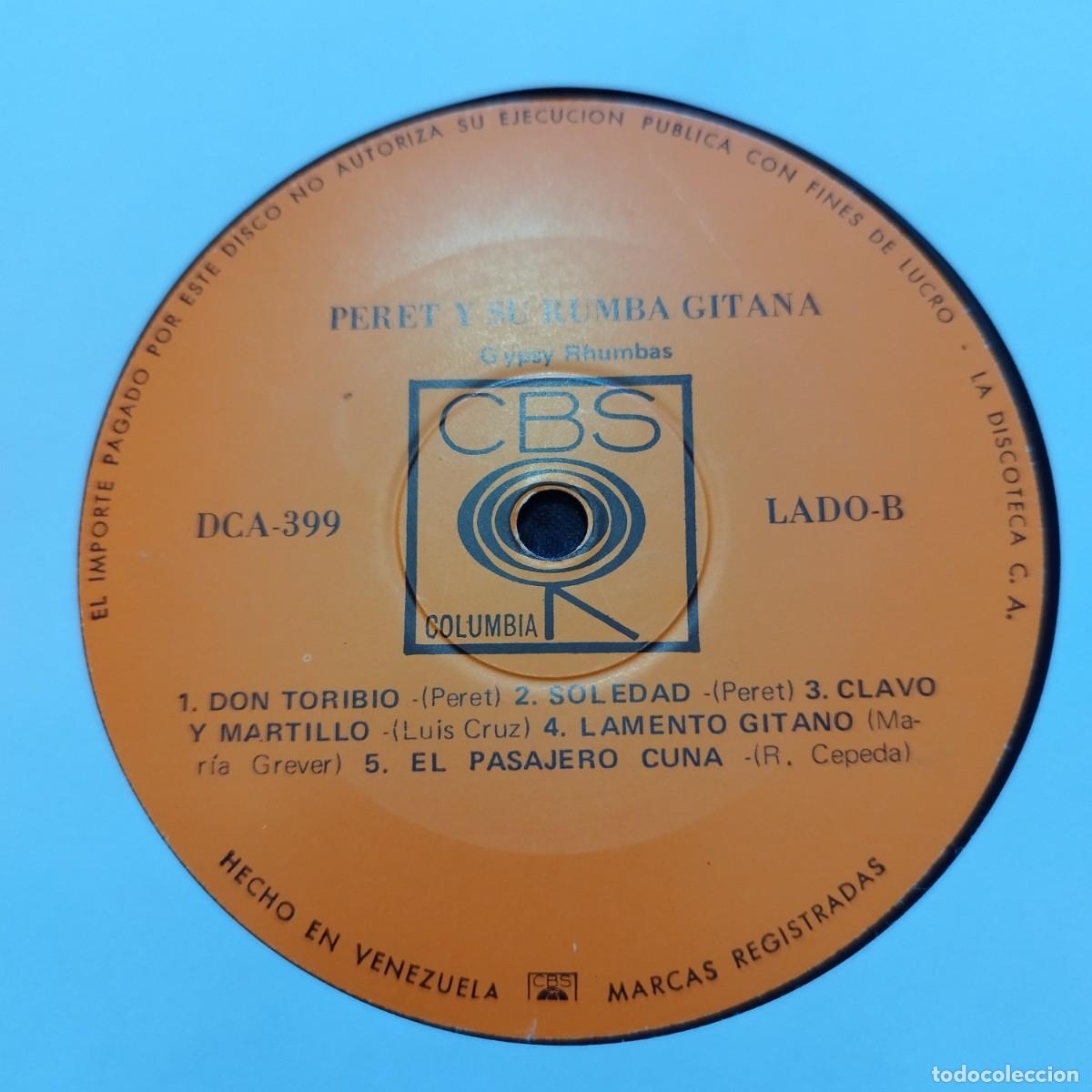 Discos de vinilo: PERET Y SU RUMBA GITANA - VENEZUELA. - Foto 8