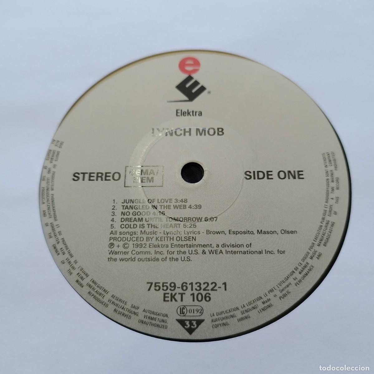 Discos de vinilo: LYNCH MOB - 1992. - Foto 7