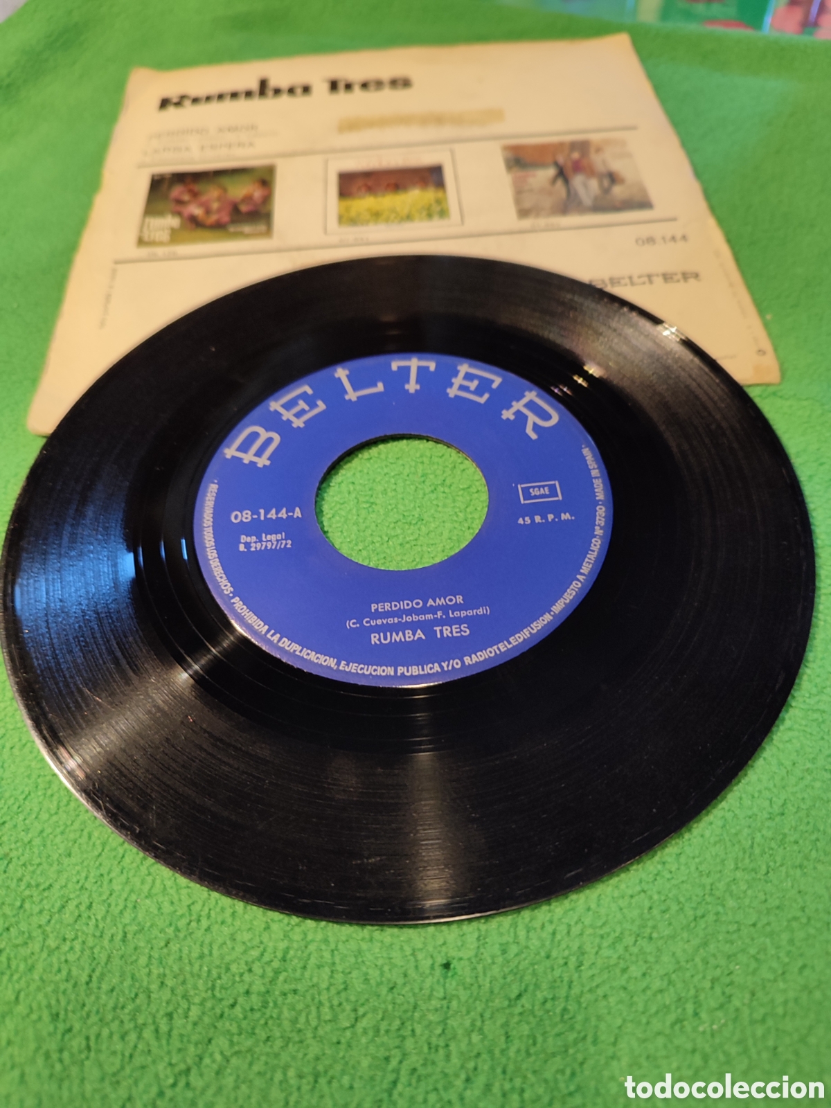 Discos de vinilo: Rumba Tres - Perdido amor - Foto 2