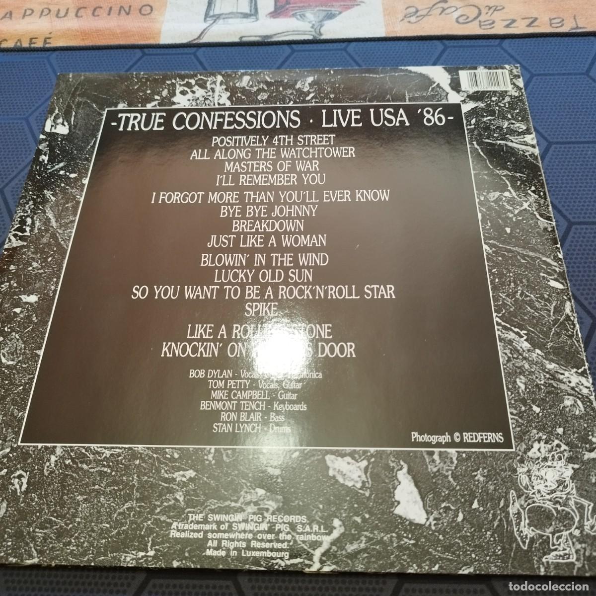 Discos de vinilo: BOB DYLAN & TOM PETTY - TRUE CONFESSIONS - LUXEMBURGO - DOBLE LP. - Foto 2