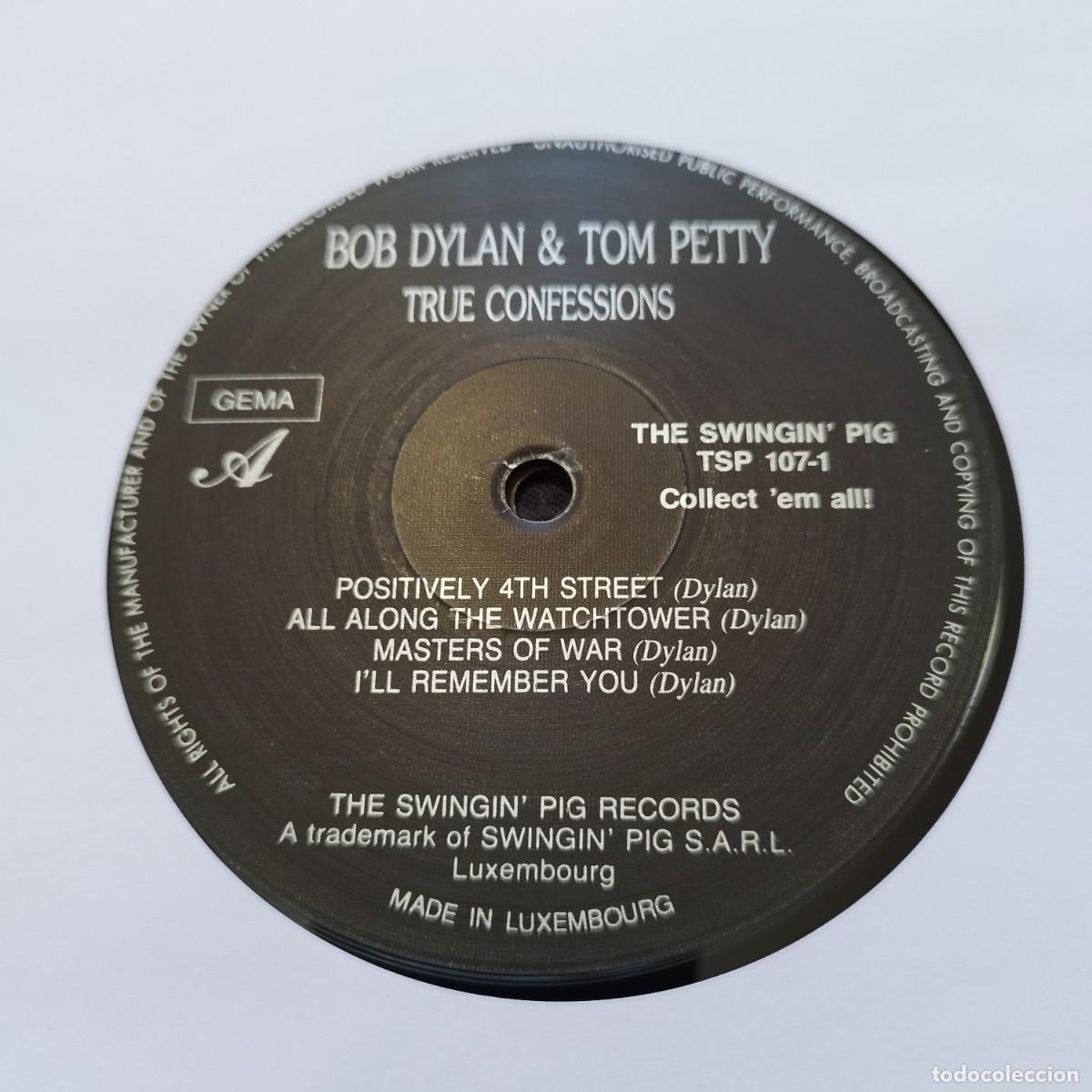 Discos de vinilo: BOB DYLAN & TOM PETTY - TRUE CONFESSIONS - LUXEMBURGO - DOBLE LP. - Foto 6
