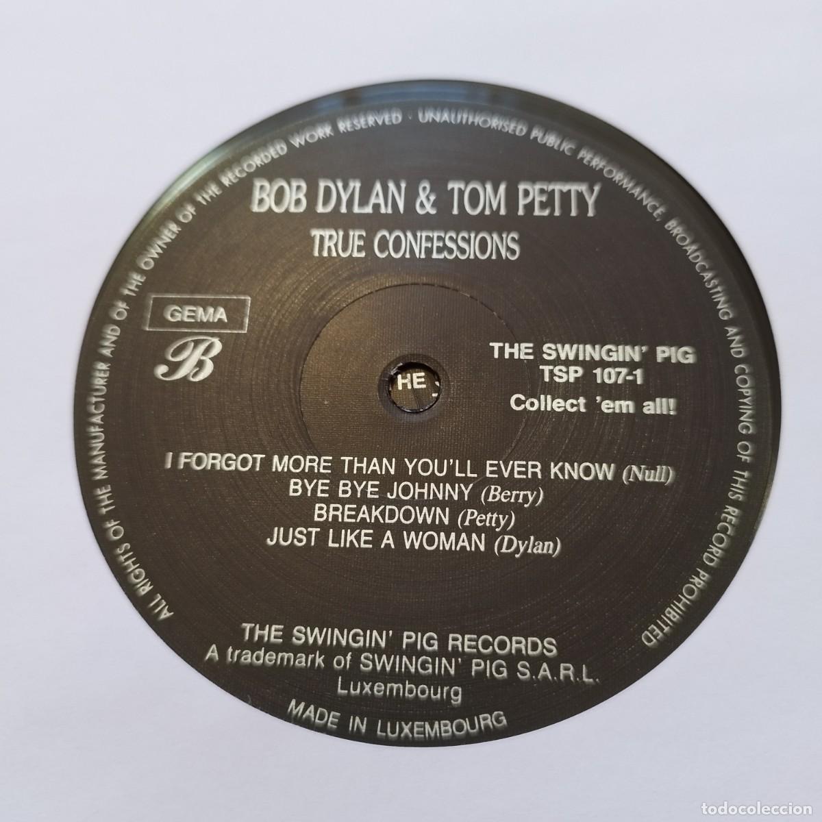 Discos de vinilo: BOB DYLAN & TOM PETTY - TRUE CONFESSIONS - LUXEMBURGO - DOBLE LP. - Foto 7