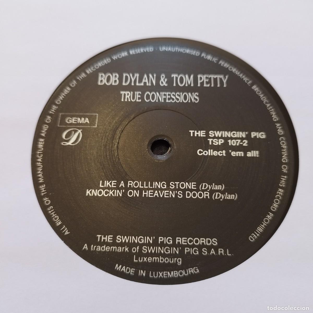 Discos de vinilo: BOB DYLAN & TOM PETTY - TRUE CONFESSIONS - LUXEMBURGO - DOBLE LP. - Foto 9