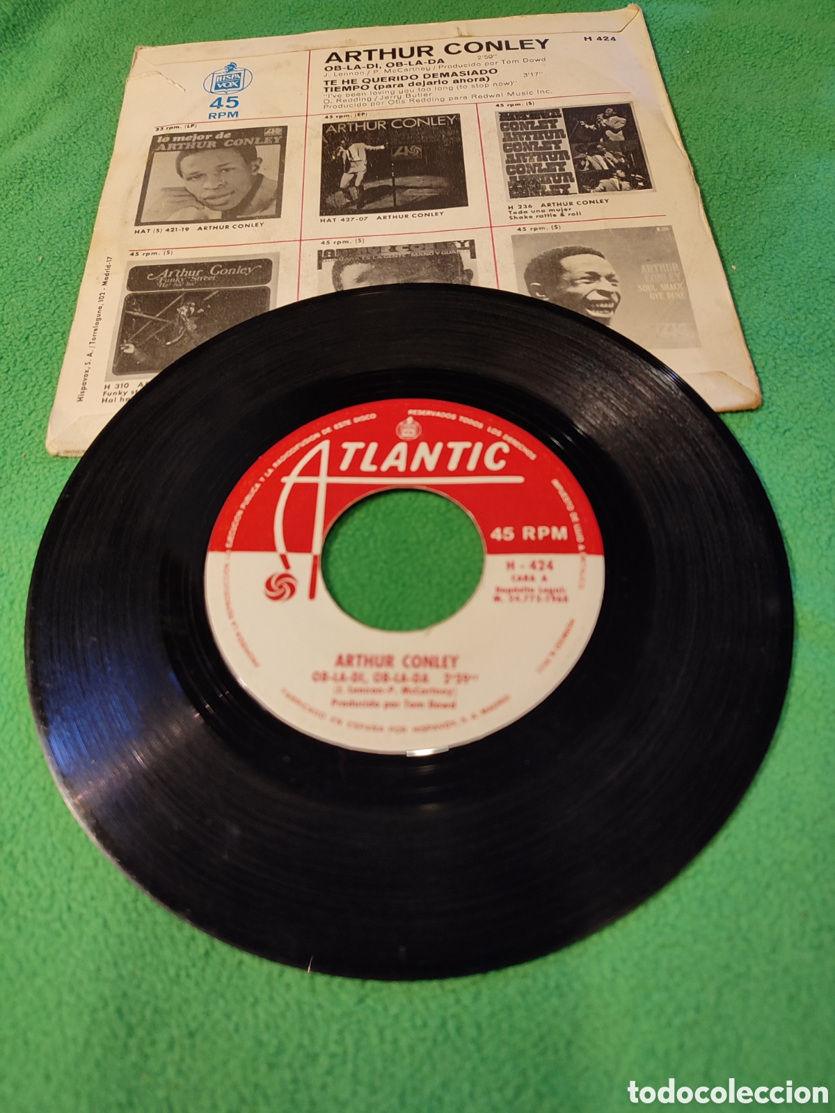 Discos de vinilo: Arthur Conley - Ob- La-Di - Foto 2