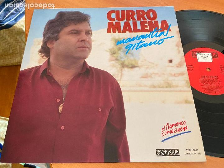 Discos de vinilo: CURRO MALENA (MANANTIAL GITANO) LP ESPA&Ntilde;A 1988 (B-39) - Foto 1