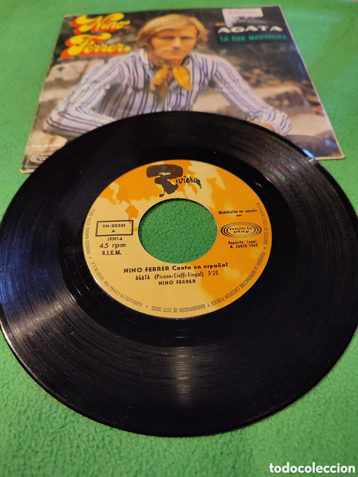 Discos de vinilo: Nino Ferrer - &Aacute;gata - Foto 2