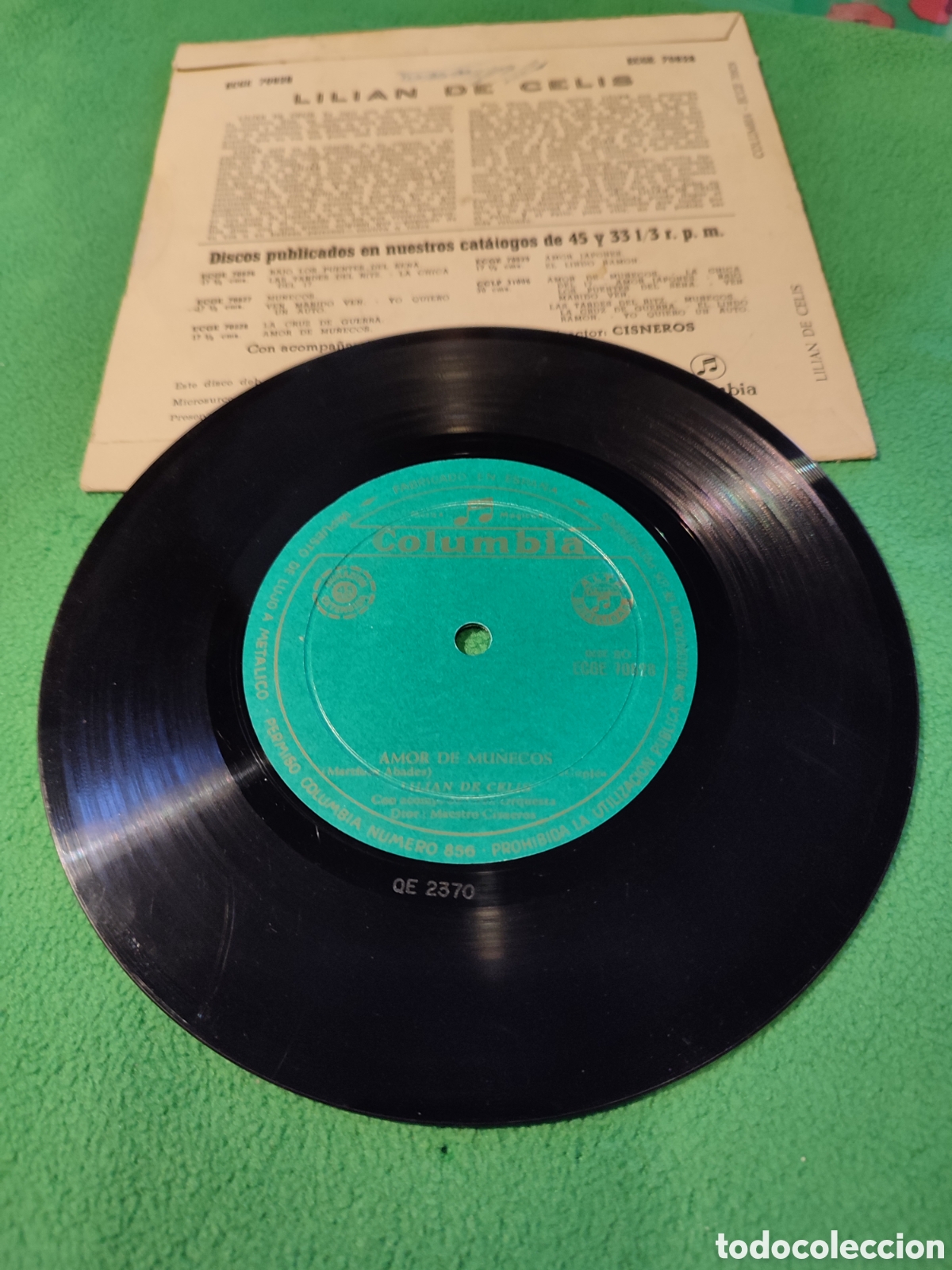 Discos de vinilo: Lilian de Celis - La cruz de guerra - Foto 2