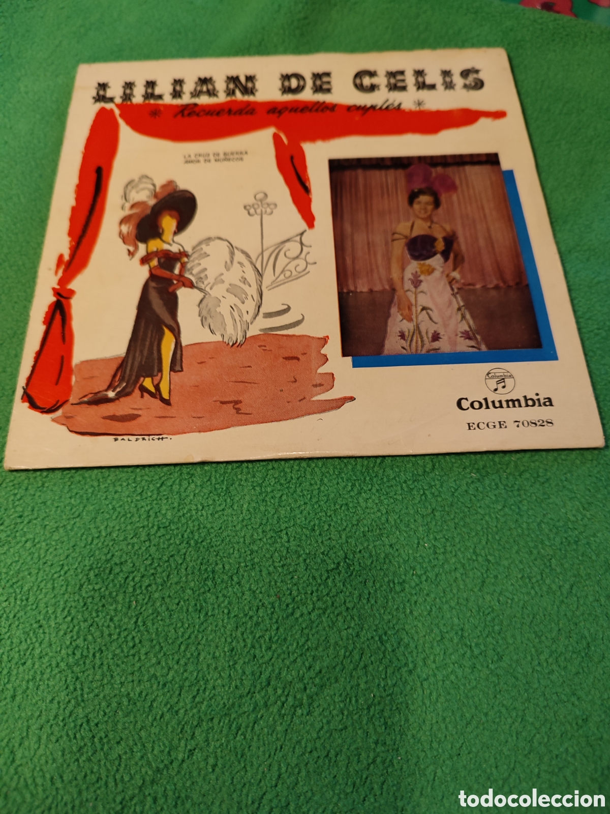 Discos de vinilo: Lilian de Celis - La cruz de guerra - Foto 1