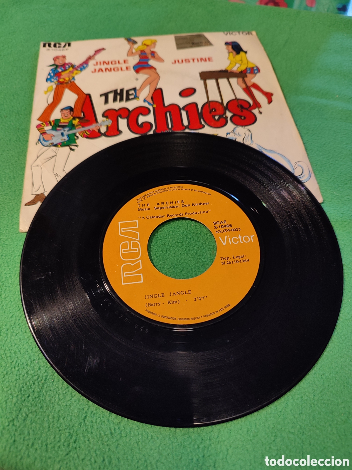 Discos de vinilo: The Archies - Jingle Jangle - Foto 2
