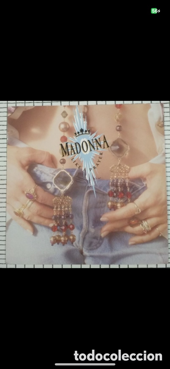 Discos de vinilo: Vinilo MADONNA live prayer Original 1989 - Foto 1