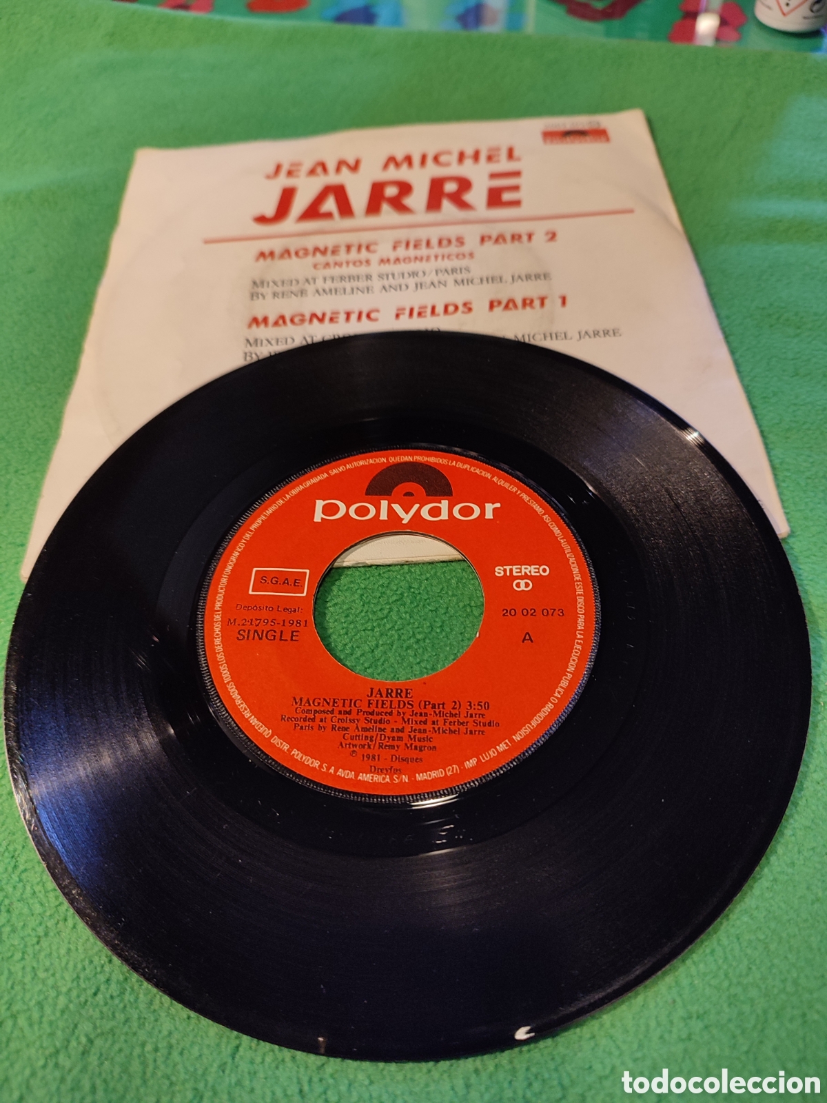 Discos de vinilo: Jean Michel Jarre - Magnetic fields - Foto 2